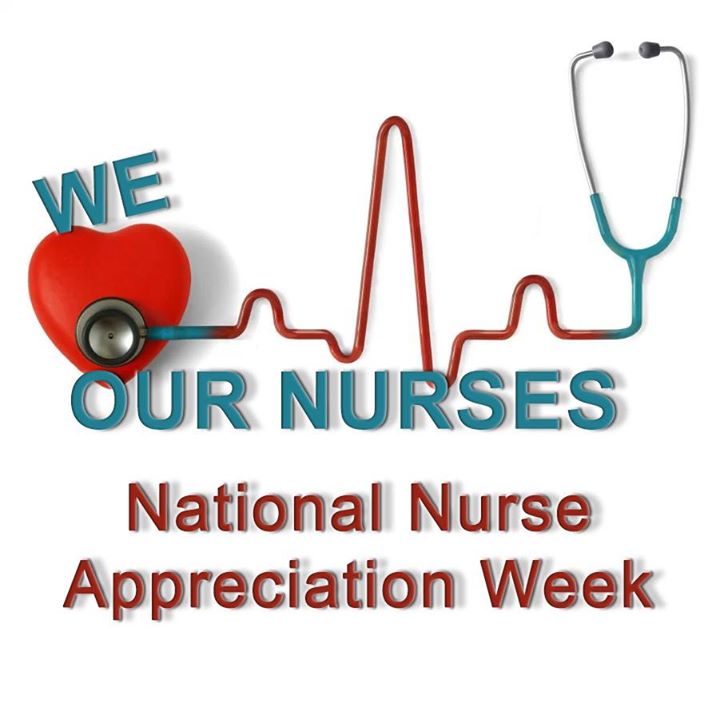 Happy Nurse Appreciation Week. We LOVE our nurses!! Enjoy your week of ...